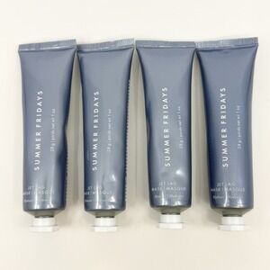 Summer Fridays Jet Lag Mask + Moisturizer Set Of 4 1oz Tubes NEW SEALED